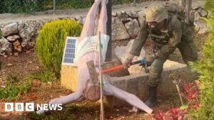 Read more about the article Outrage over Israeli soldier’s vandalism of Jesus statue in Lebanon