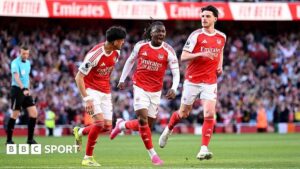 Read more about the article Arsenal 1-0 Newcastle: Gunners pick up important win in Premier League title race