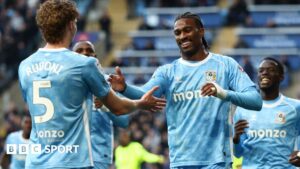 Read more about the article Coventry City 5-1 Portsmouth: Frank Lampard’s men secure Championship title