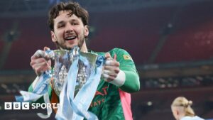 Read more about the article James Trafford: Man City goalkeeper on learning this season and World Cup hopes