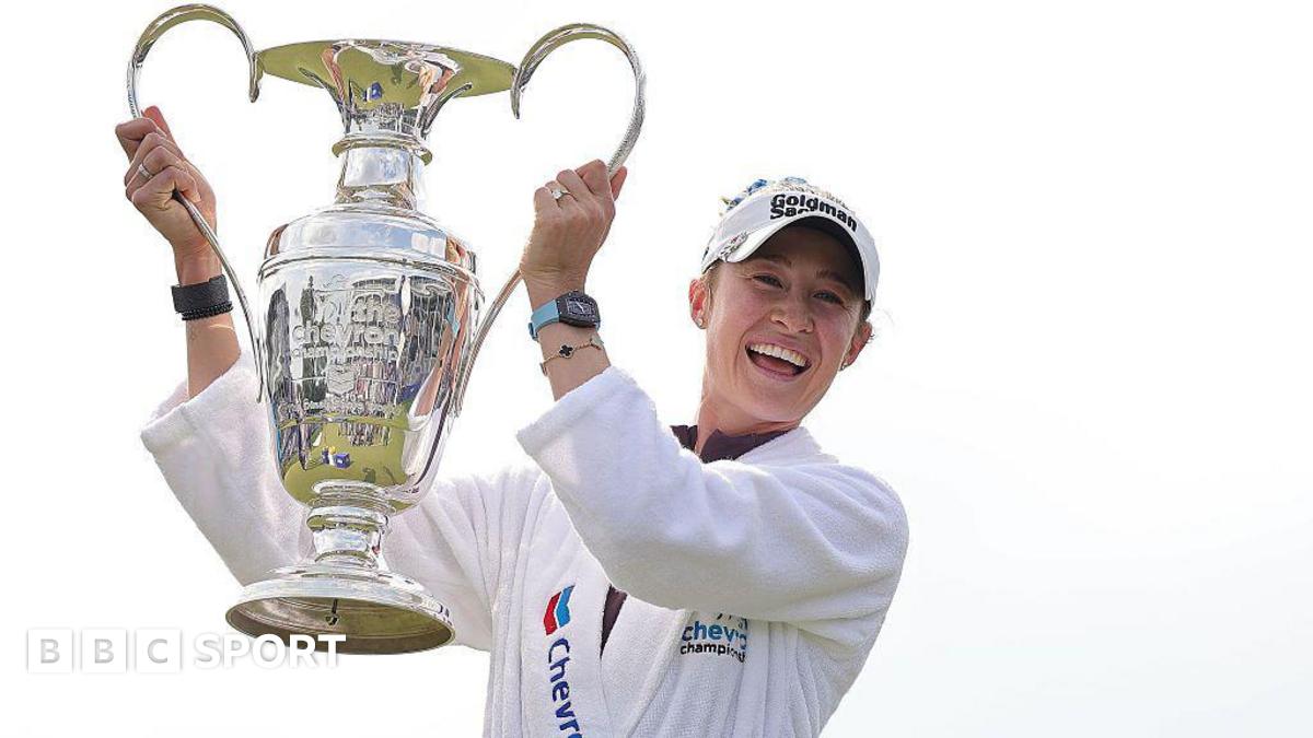 Read more about the article LPGA Chevron Championship: Nelly Korda returns to world number one with Chevron win