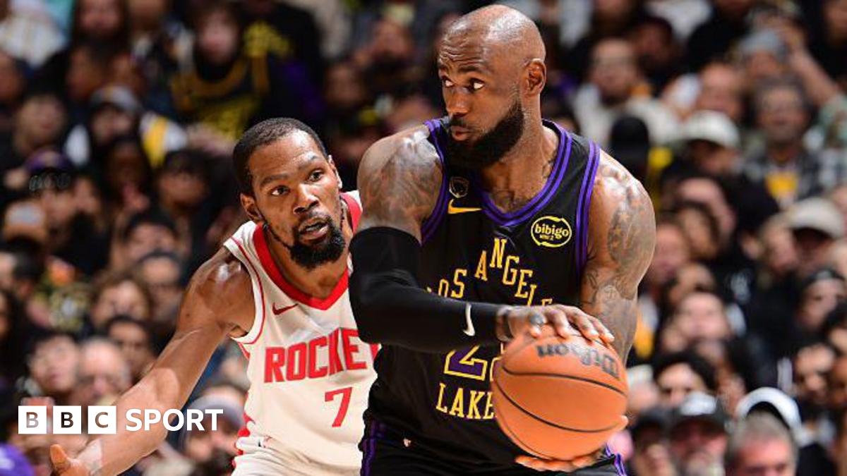 Read more about the article NBA play-offs: LeBron James shines for Los Angeles Lakers while Victor Wembanyama concussed