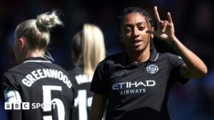 Read more about the article Women’s Super League LIVE: Leaders Manchester City at Brighton needing five points to win title