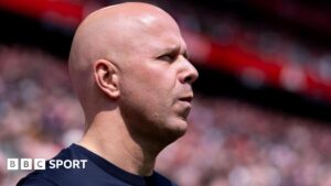 Read more about the article Arne Slot: Liverpool manager says he has ‘every reason to believe’ he will stay at club