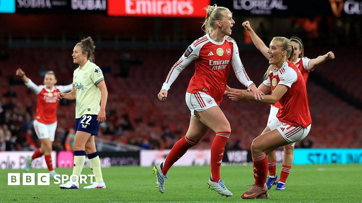 Read more about the article Arsenal 1-0 Everton: Stina Blackstenius scores winner in stoppage time