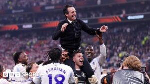 Read more about the article Aston Villa: Unai Emery delivers again as he wins fifth Europa League title