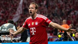 Read more about the article Bayern Munich 3-0 Stuttgart: Harry Kane hat-trick wins German Cup