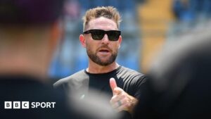 Read more about the article Brendon McCullum says England must accept Ashes ‘backlash’
