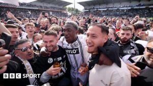 Read more about the article Bundesliga: Tiny Elversberg promoted to become smallest town with team in Germany’s top flight