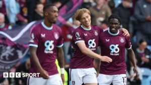 Read more about the article Burnley 2-2 Aston Villa: Unai Emery’s side held by relegated Clarets