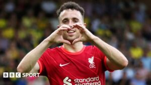 Read more about the article Diogo Jota: Liverpool release images of memorial to late forward