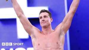 Read more about the article Enhanced Games: Kristian Gkolomeev swims record 50m freestyle time on opening day