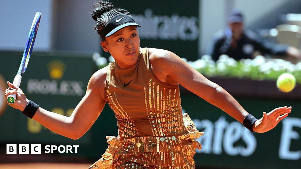 Read more about the article French Open 2026 results: Naomi Osaka sparkles in golden ‘Eiffel Tower’ outfit in first-round win