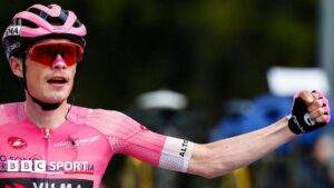 Read more about the article Giro d’Italia 2026: Jonas Vingegaard dominates as tempers fray