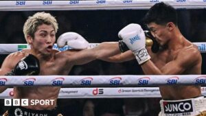 Read more about the article Inoue v Nakatani: Naoya Inoue beats Junto Nakatani in Tokyo to remain undisputed