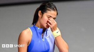 Read more about the article Italian Open: Emma Raducanu withdraws with post-viral illness shortly after media conference