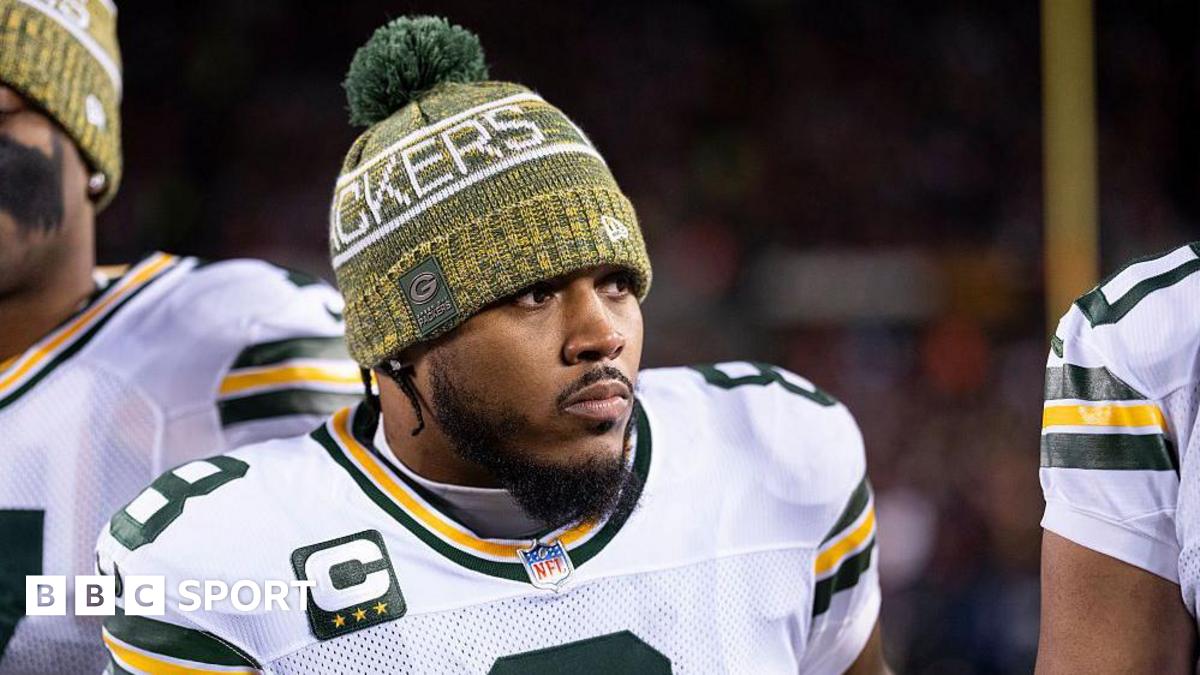 Read more about the article Josh Jacobs: Green Bay Packers star arrested on domestic abuse charges