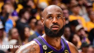 Read more about the article LA Lakers 110-115 Oklahoma City Thunder: LeBron James future unclear after play-off defeat