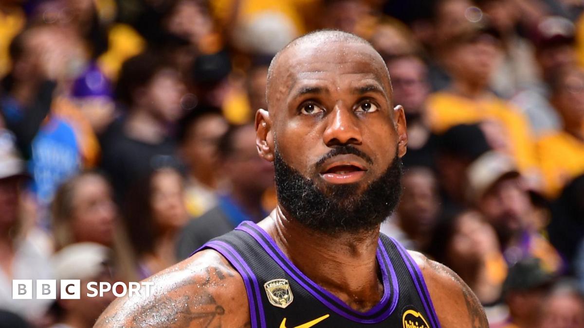 Read more about the article LA Lakers 110-115 Oklahoma City Thunder: LeBron James future unclear after play-off defeat