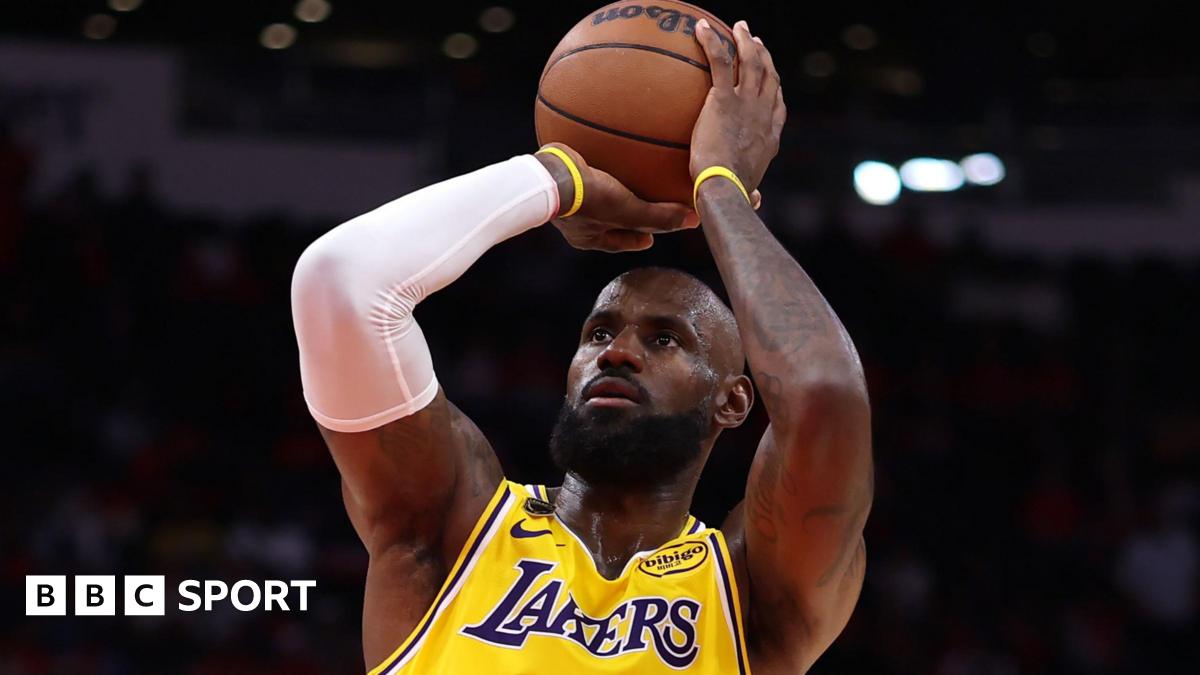 Read more about the article LeBron James stars as LA Lakers beat Houston Rockets to set up Oklahoma City Thunder showdown