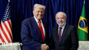 Read more about the article Live updates: Trump meets Brazil’s President Lula at White House