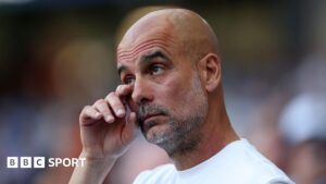 Read more about the article Man City 1-2 Aston Villa: Pep Guardiola departs in emotional farewell