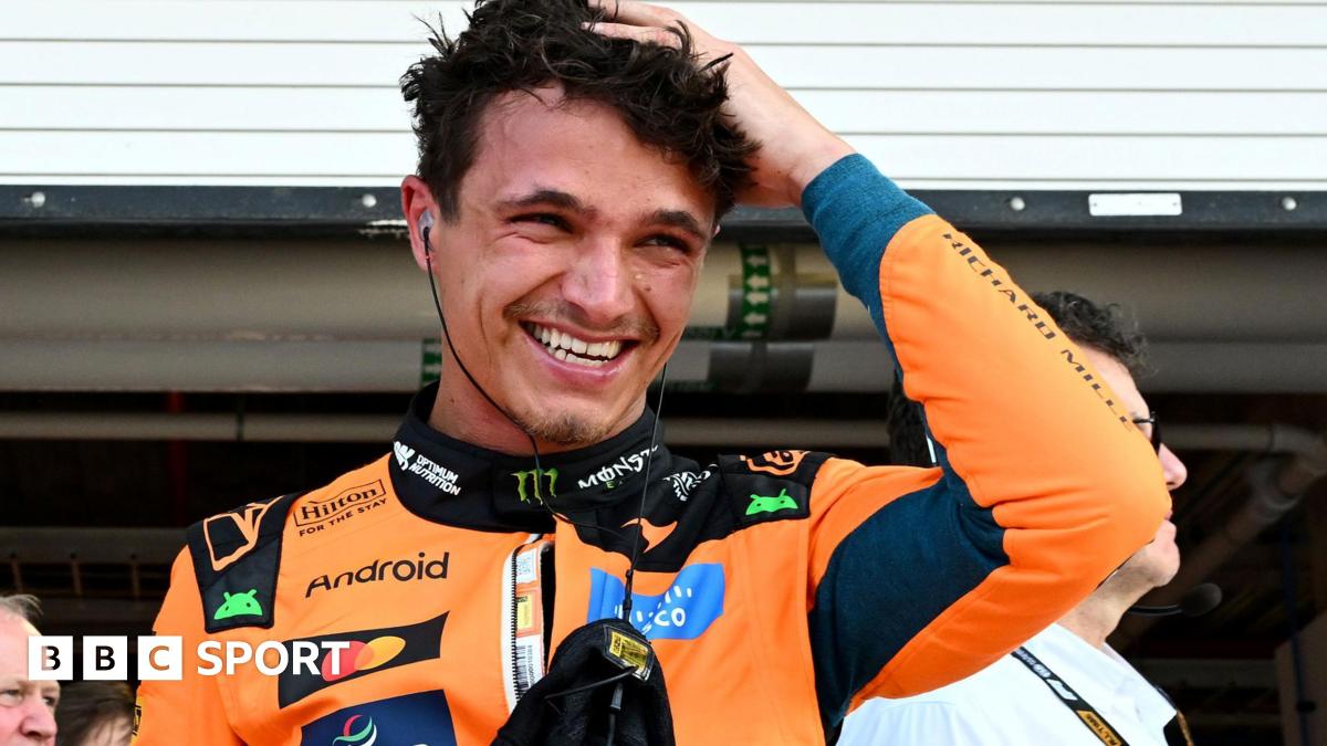 Read more about the article Miami Grand Prix: Lando Norris on pole for sprint race ahead of Kimi Antonelli