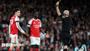 Read more about the article ‘Miles away’ – Arsenal’s Kai Havertz ‘lucky’ to avoid red card against Burnley