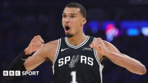 Read more about the article NBA play-offs 2026: San Antonio Spurs beat Oklahoma City Thunder in Conference finals opener