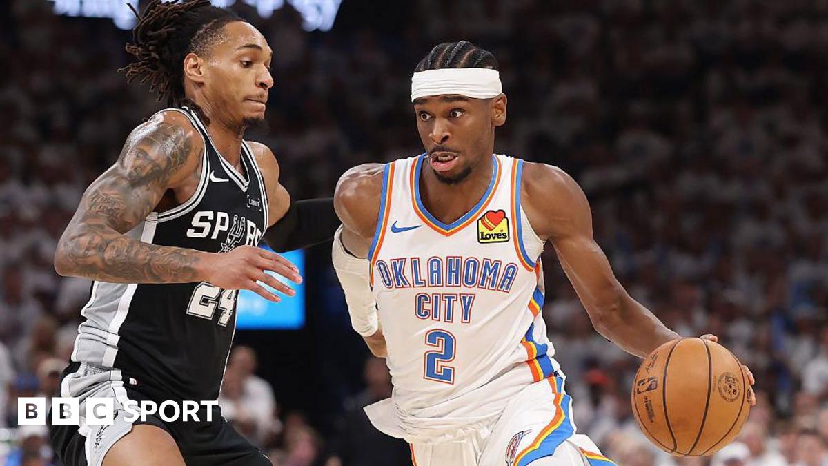 Read more about the article NBA play-offs: Oklahoma City Thunder beat San Antonio Spurs to move one win from Finals