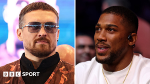 Read more about the article Oleksandr Usyk helping Anthony Joshua before Tyson Fury meeting