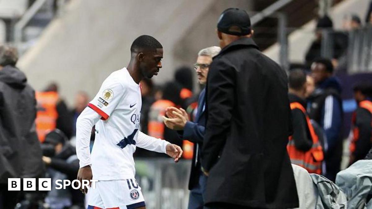 Read more about the article Ousmane Dembele having treatment for muscle strain, Paris St-Germain reveal