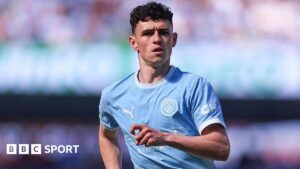 Read more about the article Phil Foden: Manchester City midfielder is ‘victim’ of fixture schedule after missing out on England spot