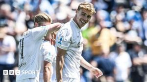 Read more about the article Pisa 0-3 Napoli: Rasmus Hojlund deal triggered after Naples side seal Champions League qualification