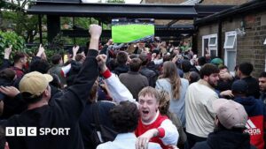 Read more about the article Premier League LIVE: Arsenal are champions after Man City draw at Bournemouth and Spurs trail Chelsea
