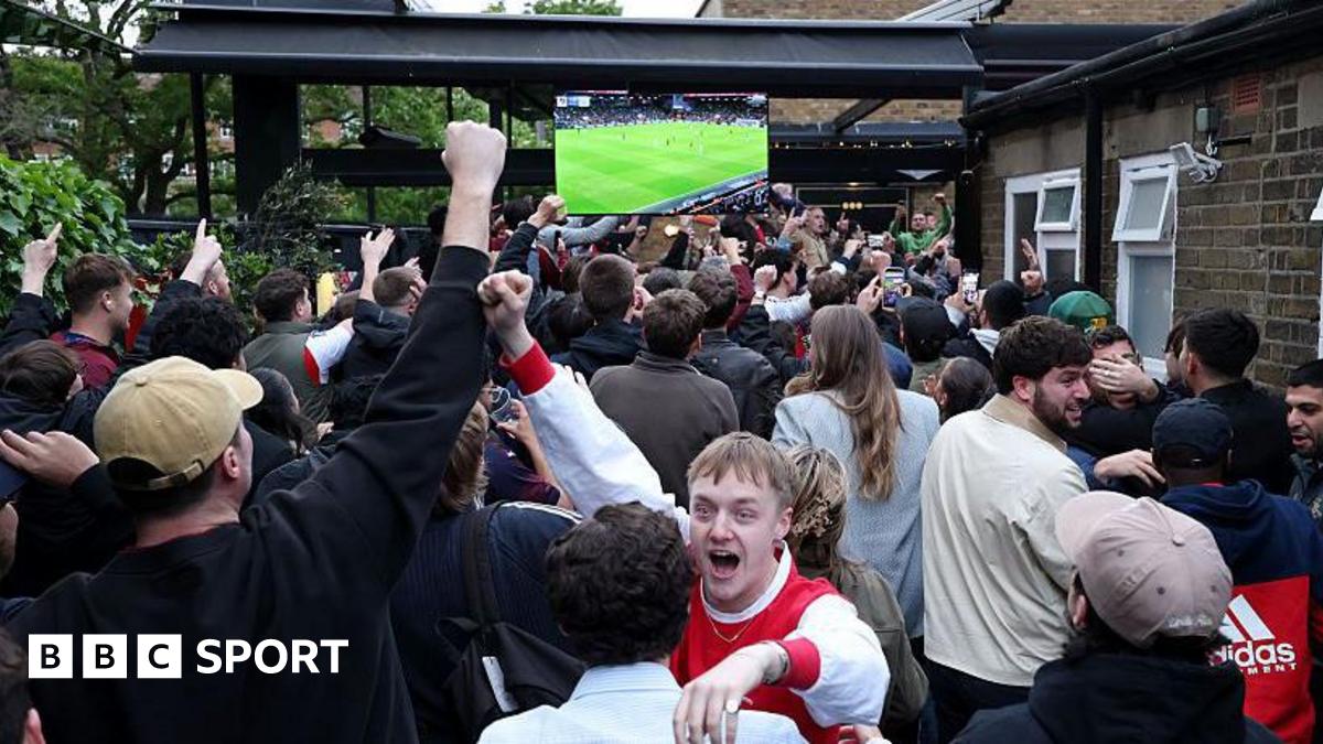 Read more about the article Premier League LIVE: Arsenal are champions after Man City draw at Bournemouth and Spurs trail Chelsea