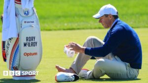 Read more about the article Rory McIlroy: Toe injury forces Masters champion to halt US PGA practice