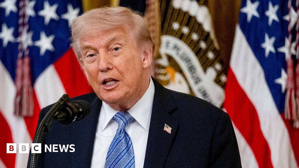 Read more about the article Trump says US will pause operation to guide ships through Strait of Hormuz – live updates