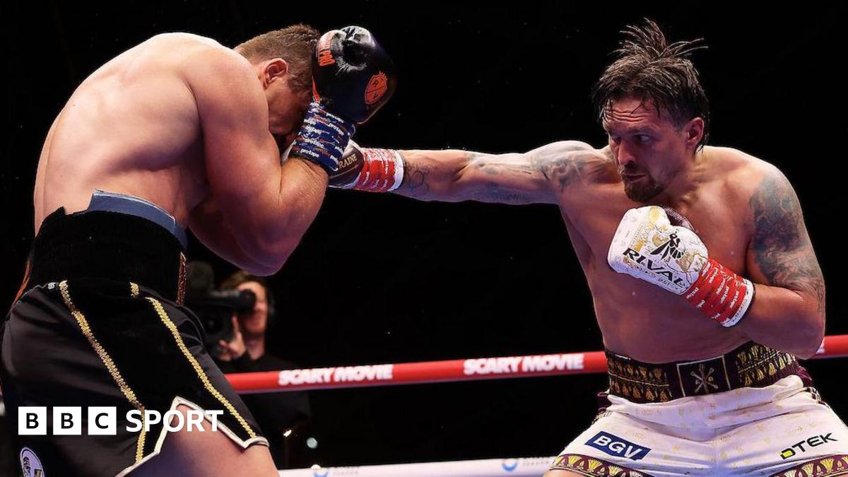 Read more about the article Usyk vs Rico: Ukrainian heavyweight champion stops novice in controversial 11th-round stoppage win