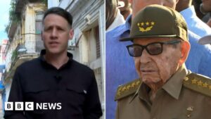 Read more about the article Watch: BBC on the ground in Cuba after US announces criminal charges against Raúl Castro