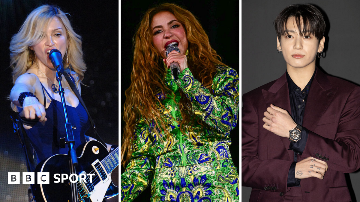 Read more about the article World Cup half-time show: Madonna, Shakira and K-pop’s BTS to headline