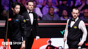 Read more about the article World Snooker Championship 2026: Wu Yize & Mark Allen set up thrilling finale to semi-final