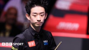 Read more about the article World Snooker Championship 2026: Wu Yize holds off Shaun Murphy fightback to retain slender lead in final