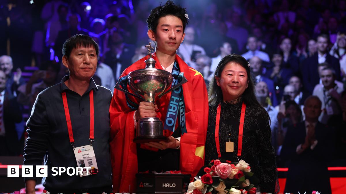 Read more about the article World Snooker Championship 2026: Wu Yize on family sacrifices that helped him become world champion