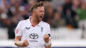 Read more about the article England vs New Zealand: Ollie Robinson makes stunning return at Lord’s