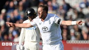 Read more about the article England vs New Zealand: Ollie Robinson’s road to redemption has perfect start at Lord’s