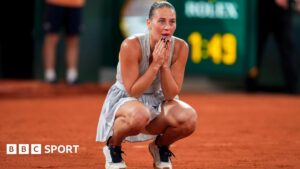 Read more about the article French Open 2026 results: Marta Kostyuk beats Elina Svitolina and dedicates match to Ukraine