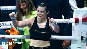Read more about the article Katie Taylor: Irish fighter to face Flora Pili in long-awaited farewell Croke Park bout