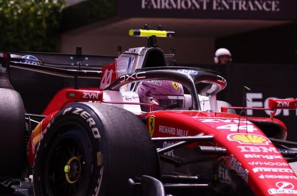 Read more about the article Monaco Grand Prix: Lewis Hamilton heads Charles Leclerc as Ferrari dominate Friday practice