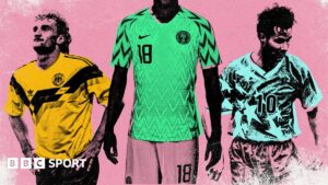 Read more about the article The best ever World Cup shirts – and what makes them iconic